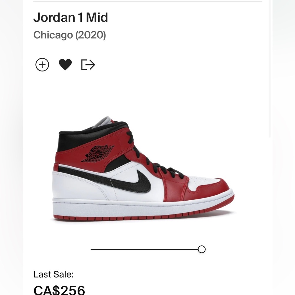 Jordan 1 Mid Chicago 2020